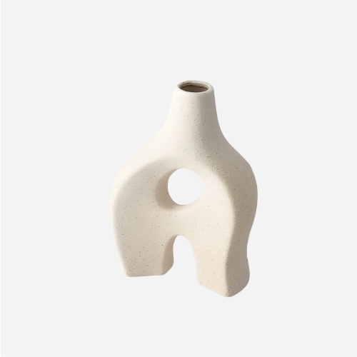 אגרטל אמורפי Creamy white