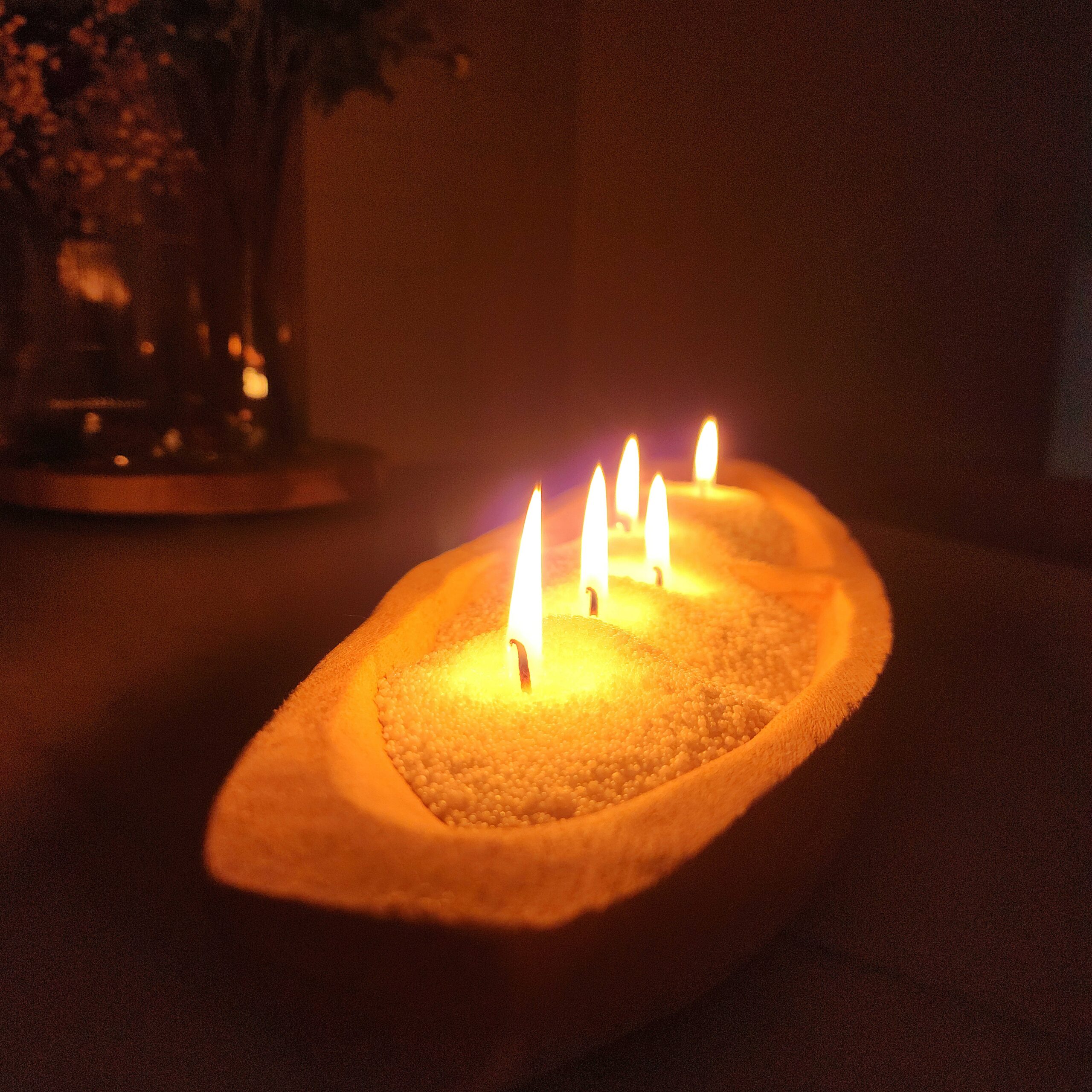 שעוות פתיתי שלג לבנה