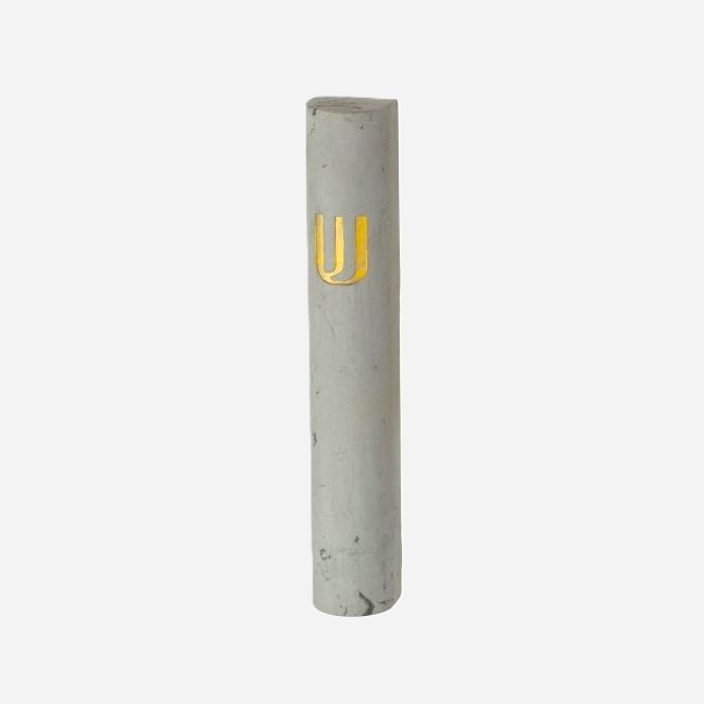 בית מזוזה אפור בהיר Cement